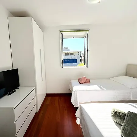 شقة Sea View With Terrace&parking *